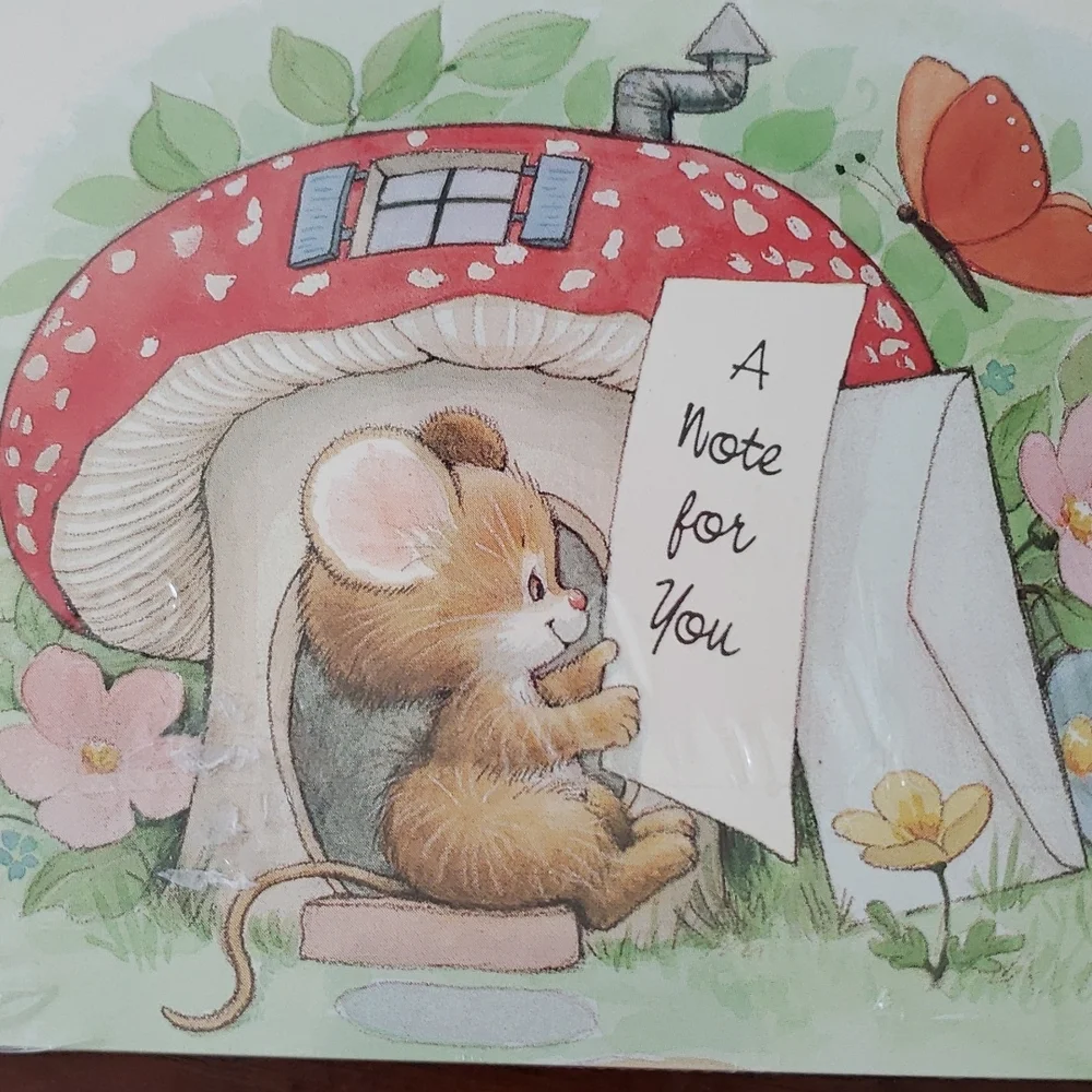 NWT 1988 Current Mouse & Mushroom Post Cards
